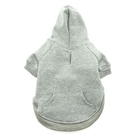 Flex-Fit Dog Hoodie (Color: Gray, size: 4X-Large)