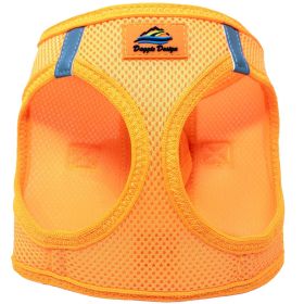 American River Solid Ultra Choke Free Dog Harness (Color: Hunter Orange, size: XS)